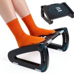 Railger Ergonomic Office Footrest Adjustable Height Massage-0