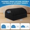 WADCIMC Office Footrest Adjustable Height Ergonomic Support-2