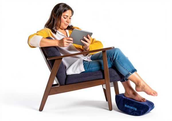 StepLively Foot Rest Adjustable Height Ergonomic Office-5
