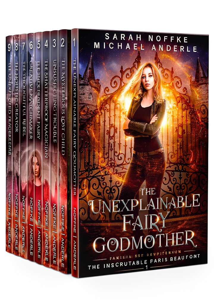 Beaufont Boxed Set eBook cover on a tablet