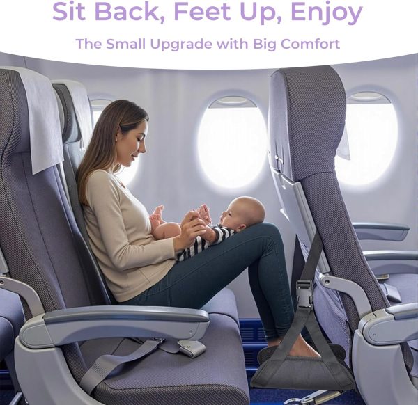 Babenest Airplane Footrest Hammock Ergonomic Support-1