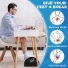 WADCIMC Office Footrest Adjustable Height Ergonomic Support-1