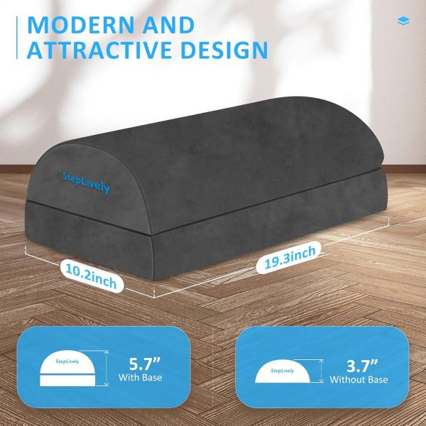 StepLively Foot Rest Adjustable Height Ergonomic Office-3