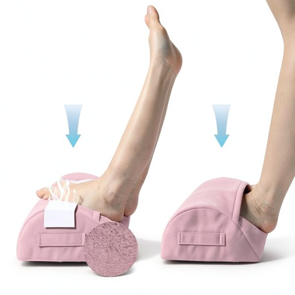 TALSTILA Under Desk Footrest Warm Plush Feet Pocket-4