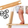 Bamboo Footrest for IKEA Antilop Highchair Adjustable Kids-1