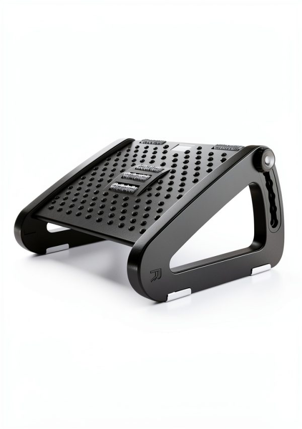 Railger Ergonomic Office Footrest Adjustable Height Massage-1