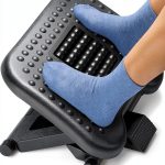 HUANUO Ergonomic Foot Rest Adjustable Height Massage-0