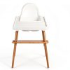 Bamboo Footrest for IKEA Antilop Highchair Adjustable Kids-2