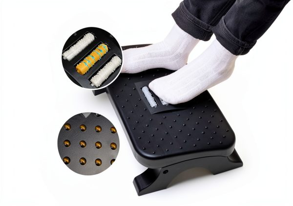 Scalebeard Ergonomic Under Desk Footrest Massage Surface-4