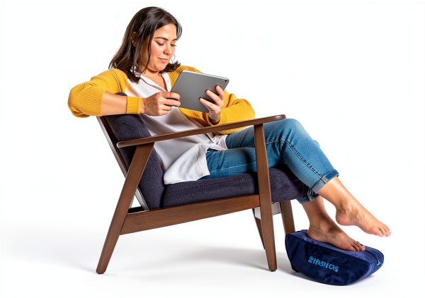 StepLively Foot Rest Adjustable Height Ergonomic Office-5