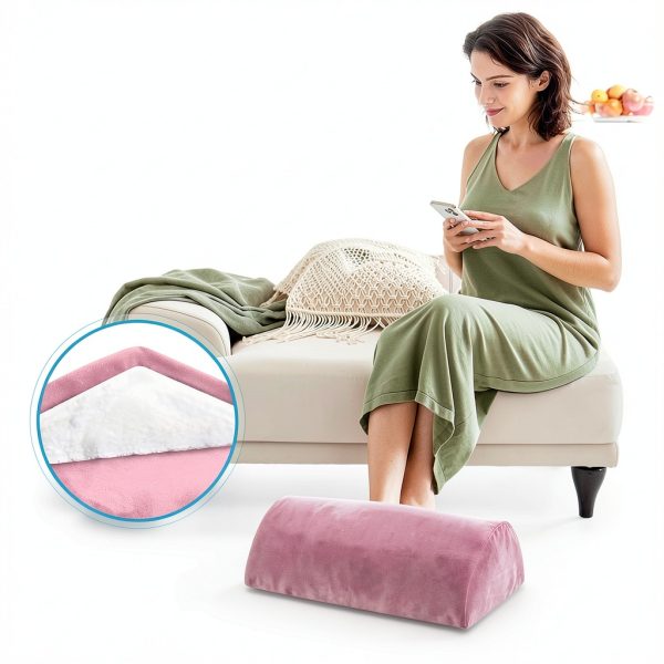 TALSTILA Under Desk Footrest Warm Plush Feet Pocket-1