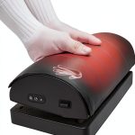 Snailax Under Desk Foot Rest Memory Foam Vibration Massage-0