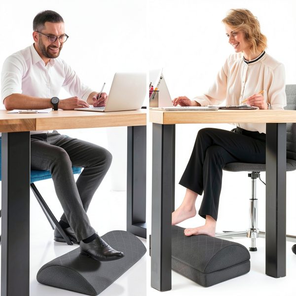 CushZone Foot Rest Adjustable Ergonomic Office Comfort-2