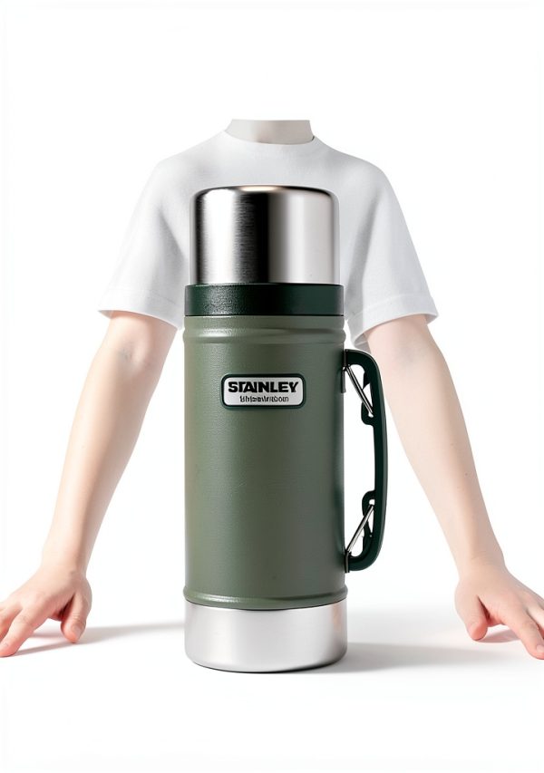 Stanley Classic Vacuum Insulated Food Jar 24oz Hammertone Green-4