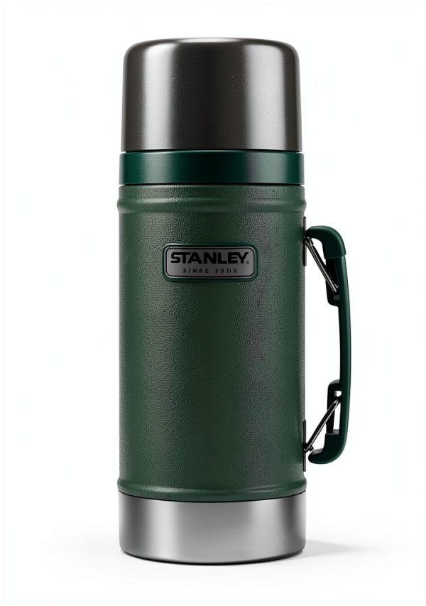 Stanley Classic Vacuum Insulated Food Jar 24oz Hammertone Green-1