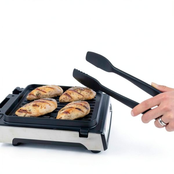 George Foreman Smokeless Electric Grill 4-6 Servings Stainless Steel-6
