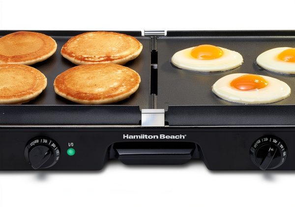 Hamilton Beach 3-in-1 Electric Indoor Grill and Griddle 8-Serv Black-3