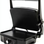 IMUSA Stainless Steel Panini Press 12x10 Adjustable Nonstick-0