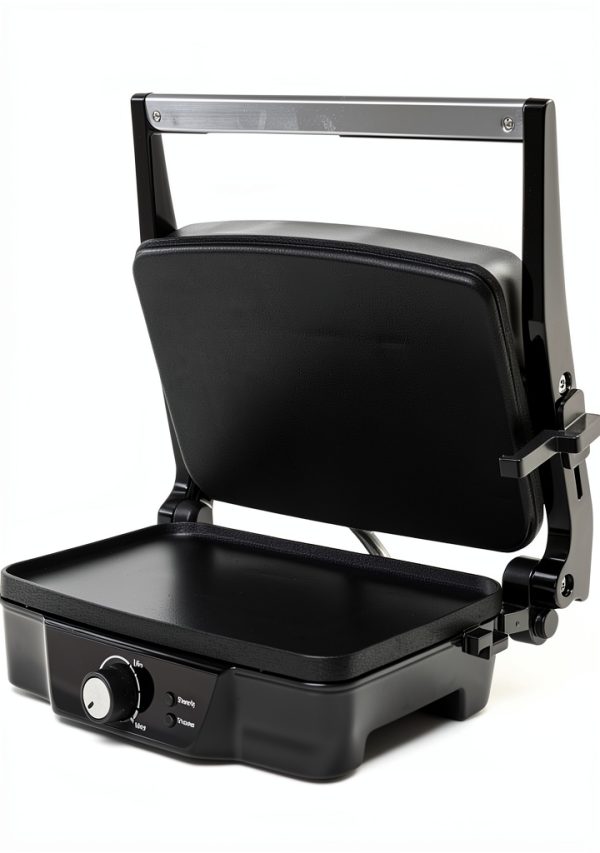 IMUSA Stainless Steel Panini Press 12x10 Adjustable Nonstick-0