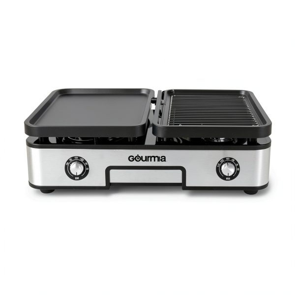 Gourmia Indoor Grill & Griddle 3-in-1 Combo XL Ceramic Grey GEG1430-5