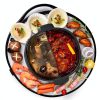 Soupify 2-in-1 Hot Pot & Grill Korean BBQ with Dual Temp Control Black-6