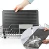 Raclette Grill TONZE 2-in-1 Griddle with 8 Cheese Pans, Smokeless-5