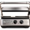 Breville Sear and Press Grill Brushed Stainless Steel Grill BGR700BSS-0