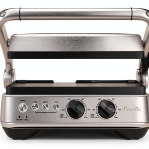 Breville Sear and Press Grill Brushed Stainless Steel Grill BGR700BSS-0