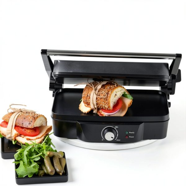 IMUSA Stainless Steel Panini Press 12x10 Adjustable Nonstick-6