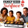 Gourmia Indoor Grill & Griddle 3-in-1 Combo XL Ceramic Grey GEG1430-6