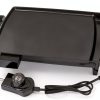 Presto 07211 Liddle Griddle with PFAS-Free Nonstick Grease Tray Black-1