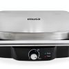 IMUSA Stainless Steel Panini Press 12x10 Adjustable Nonstick-1