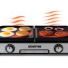 Gourmia Indoor Grill & Griddle 3-in-1 Combo XL Ceramic Grey GEG1430-2