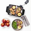 Presto 07211 Liddle Griddle with PFAS-Free Nonstick Grease Tray Black-5