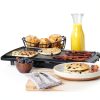 Presto 07030 Cool Touch Electric Griddle Black 10 x 20 Inch Nonstick-7