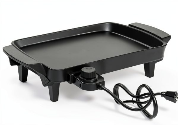 Presto 07211 Liddle Griddle with PFAS-Free Nonstick Grease Tray Black-6