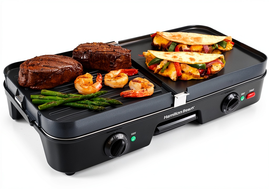 Product front view showing all components
