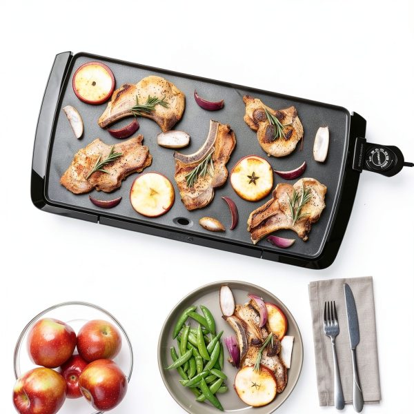 Presto 07030 Cool Touch Electric Griddle Black 10 x 20 Inch Nonstick-12