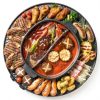 Soupify 2-in-1 Hot Pot & Grill Korean BBQ with Dual Temp Control Black-0
