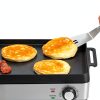 Hamilton Beach Cast Iron Electric Grill & Griddle 10x16 Black-3