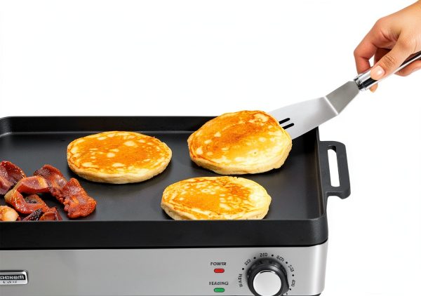 Hamilton Beach Cast Iron Electric Grill & Griddle 10x16 Black-3