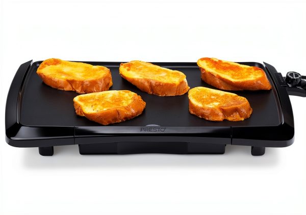 Presto 07030 Cool Touch Electric Griddle Black 10 x 20 Inch Nonstick-5