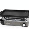 Hamilton Beach Cast Iron Electric Grill & Griddle 10x16 Black-5