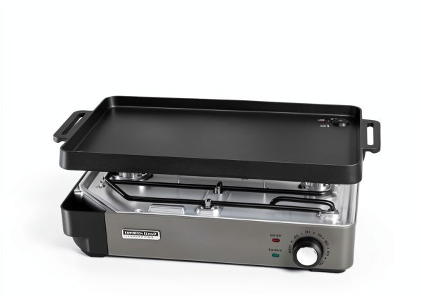 Hamilton Beach Cast Iron Electric Grill & Griddle 10x16 Black-5