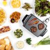 Presto 07211 Liddle Griddle with PFAS-Free Nonstick Grease Tray Black-4