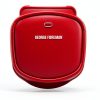 George Foreman 2-Serving Plate Electric Indoor Grill Black GR10B-6