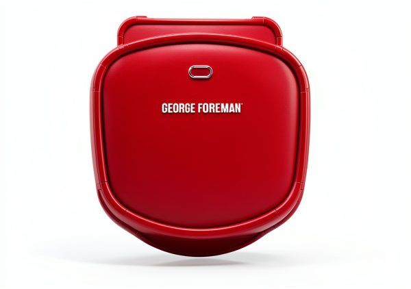 George Foreman 2-Serving Plate Electric Indoor Grill Black GR10B-6