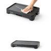Electric Griddle Gourmia 22in Nonstick Ceramic Cooker Grey-5