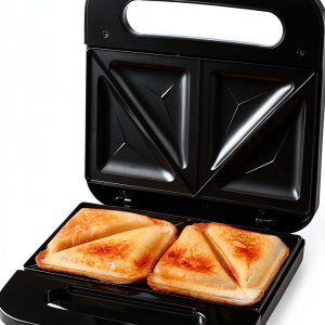 Panini Maker Elite Gourmet ESM2207XSS 2-Slice Stainless Non-Stick 750W-0