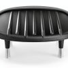 George Foreman 2-Serving Plate Electric Indoor Grill Black GR10B-3